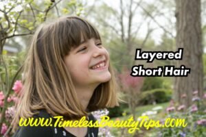 Layered Short Hair - timeless beauty tips