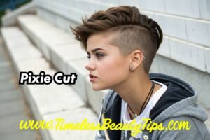 Pixie Cut - timeless beauty tips