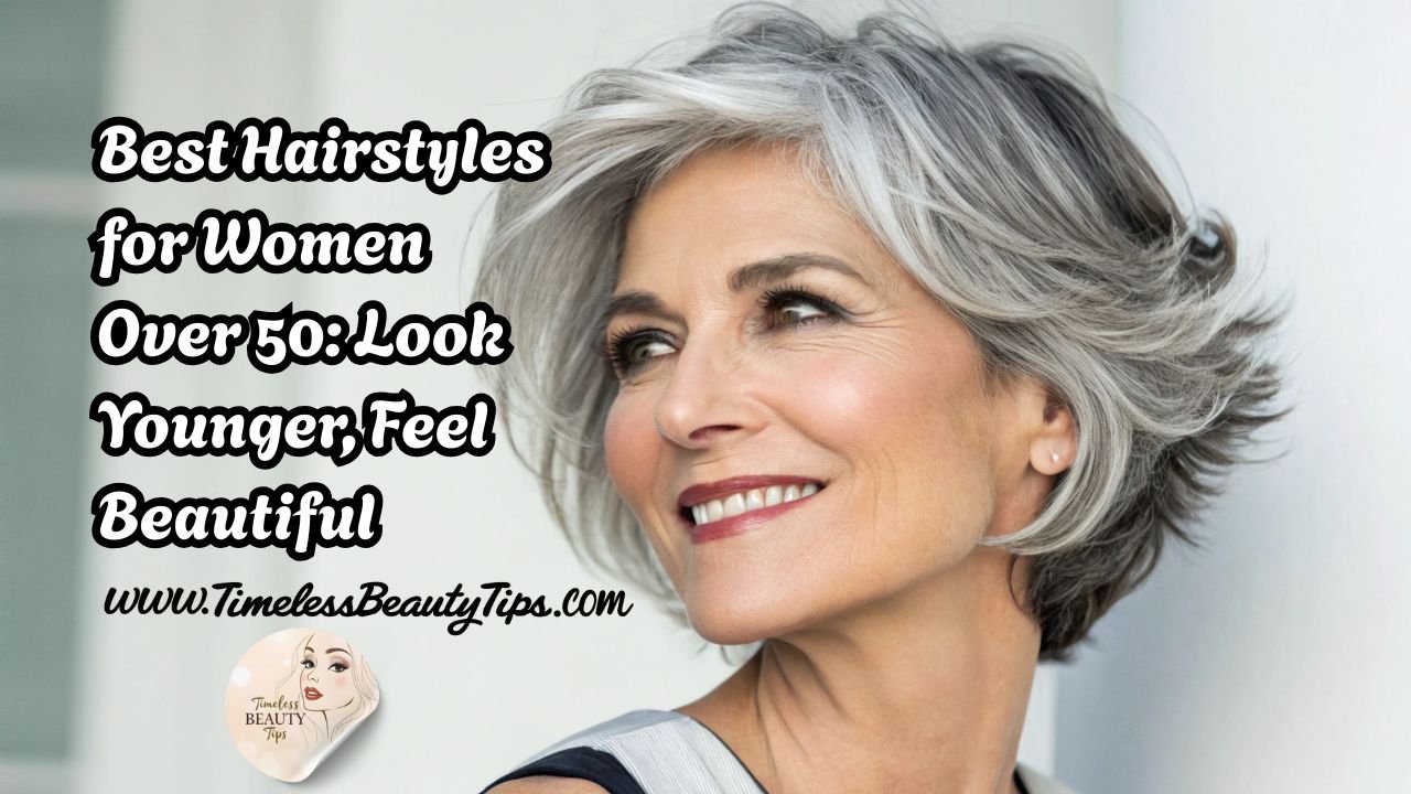 Best Hairstyles for Women Over 50 Look Younger, Feel Beautiful