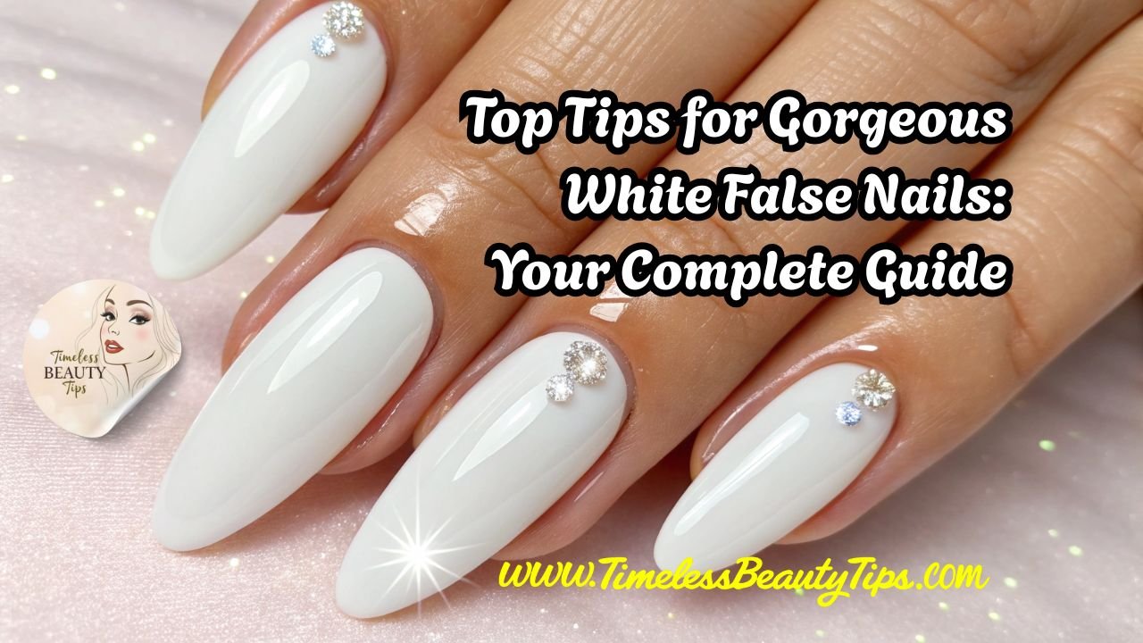 Top Tips for Gorgeous White False Nails